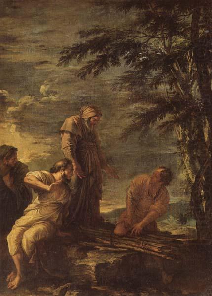 Salvator Rosa Democritus and Protagoras china oil painting image